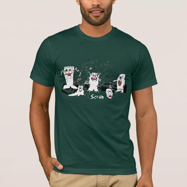 Scram Monsters Shirt (Front)