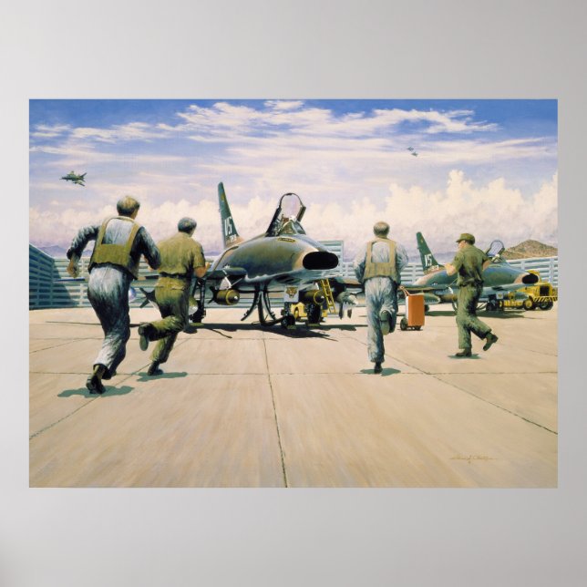 Scramble at Phan Rang by William S. Phillips Poster (Front)