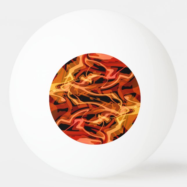 Scrambled Eggs & Peppers  Ping Pong Ball (Front)