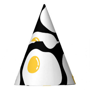 Scrambled Eggs: Quirky Vintage. Party Hat