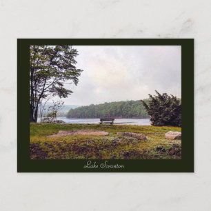 Scranton PA-Lake Scranton Post Card