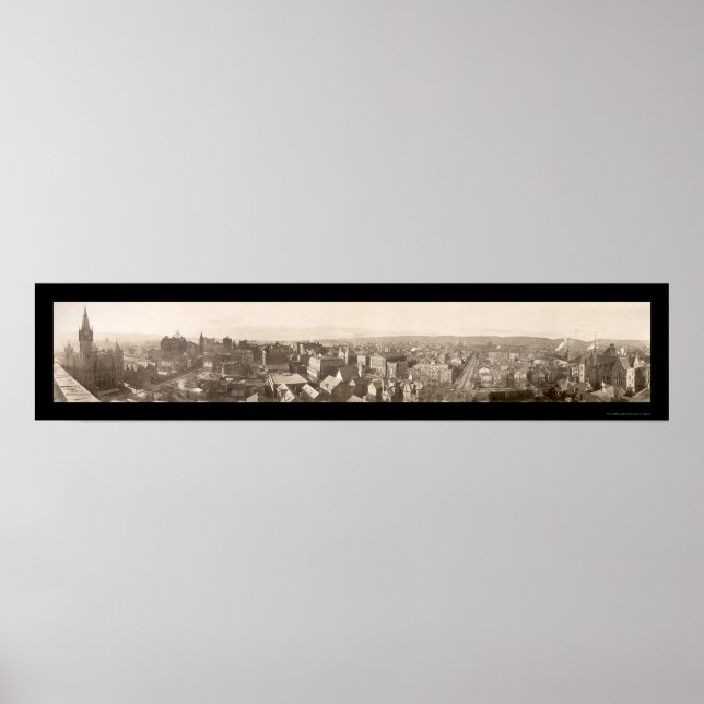 Scranton, PA Photo 1912 Poster (Front)