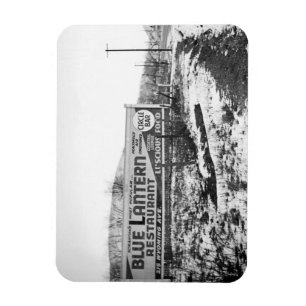 SCRANTON PENNSYLVANIA BLUE LANTERN RESTAURANT MAGNET