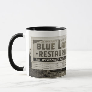 SCRANTON PENNSYLVANIA BLUE LANTERN RESTAURANT MUG