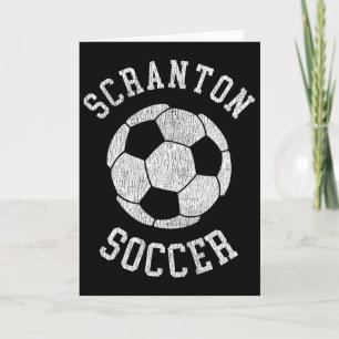 Scranton Soccer Retro Distressed 90's Vintage Card