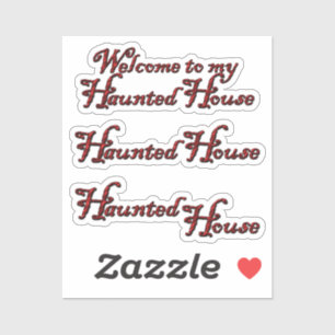 Scrap Book Halloween Haunted House