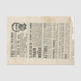 Scrap Ephemera Design Series #16 Tissue Paper