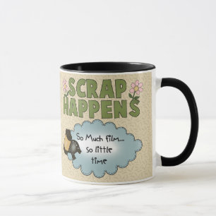 Scrap Happens mug