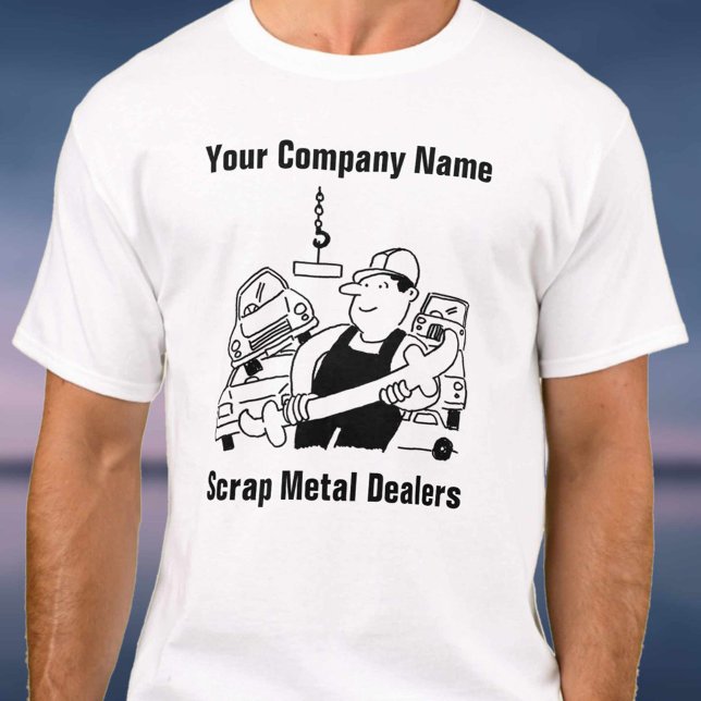 Scrap Metal Dealers Cartoon T-Shirt (Creator Uploaded)