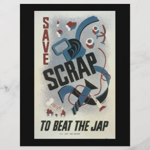 Scrap Metal World War 2 Flyer