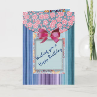 Scrapbook Birthday Card