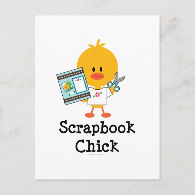 Scrapbook Chick Postcards (Front)