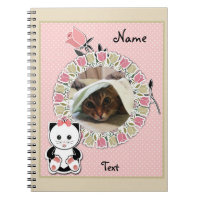 Scrapbook, children's notebook/ personalised/