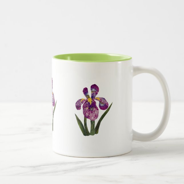 Scrapbook Iris Mug (Right)
