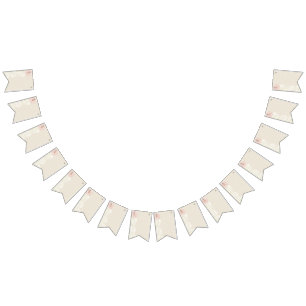 Scrapbook  Paper Beige Bunting