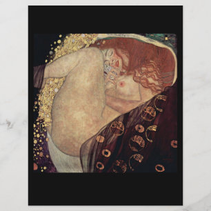 SCRAPBOOK PAPER : GUSTAV KLIMT : DANAE