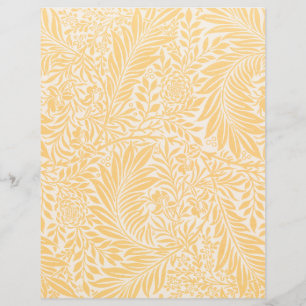 SCRAPBOOK PAPER : WILLIAM MORRIS : LARKSPUR