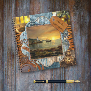 Scrapbook Style Photo Bullet Journal Notebook