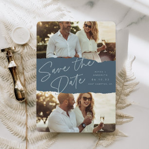 Scrapbook   Two Photo Save The Date