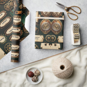 Scrapbook Wrapping Paper