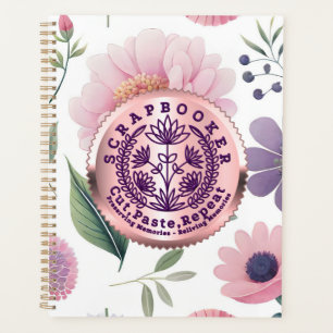 Scrapbookers – Cut, Paste and Repeat Planner