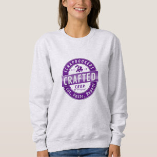 Scrapbookers – Cut, Paste and Repeat Sweatshirt