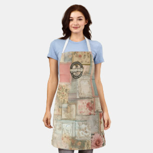 Scrapbookers Cut Paste Repeat Apron