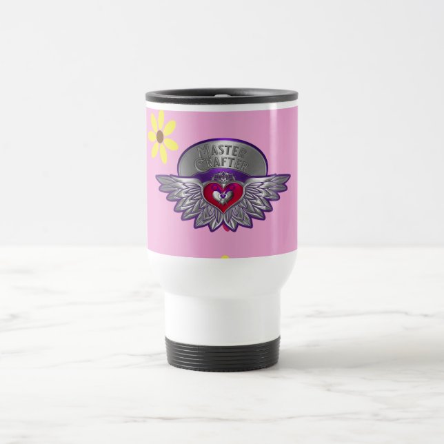 Scrapbookers Master Badge  Travel Mug (Center)