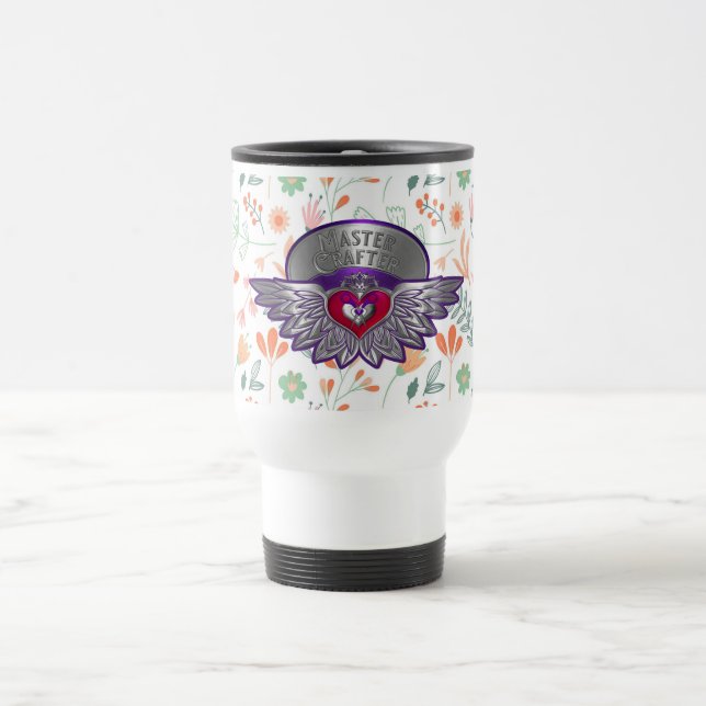 Scrapbookers Master Badge  Travel Mug (Center)