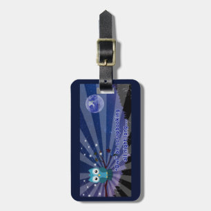 Scrapbookers “Owl Be Scrapping All Night Long” Luggage Tag