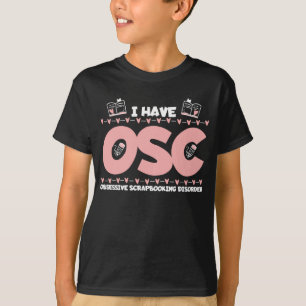 Scrapbooking addict Crafter Funny Crafty Book T-Shirt