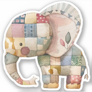 Scrapbooking Elephant Sticker