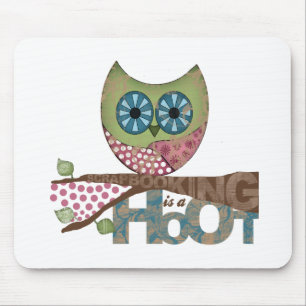 Scrapbooking is a Hoot Mouse Mat