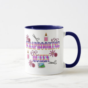 Scrapbooking Queen Mug