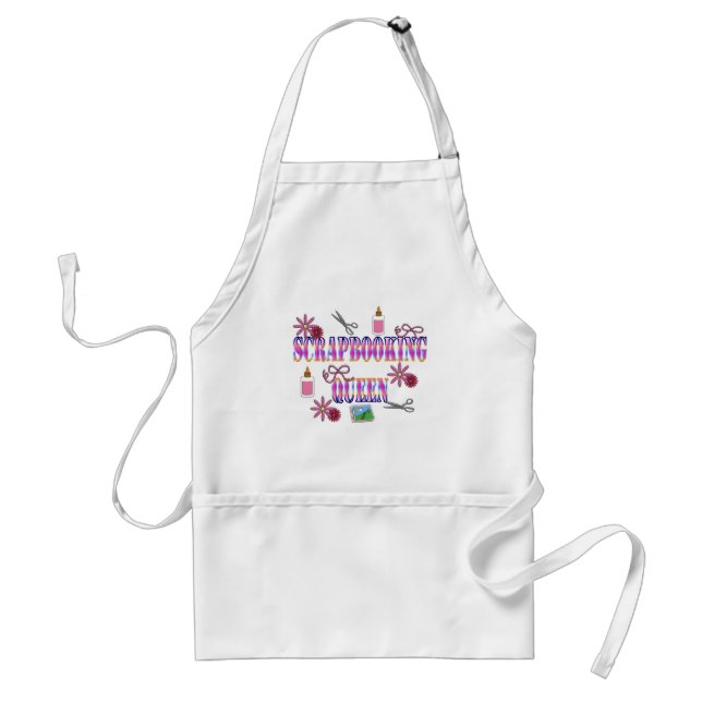 Scrapbooking Queen Standard Apron (Front)