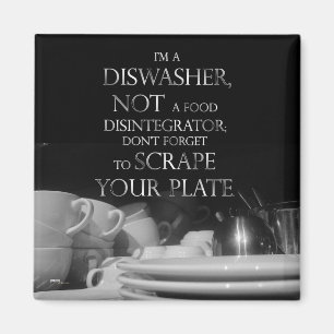 Scrape Your Plate 2 (Dishwasher) Magnet