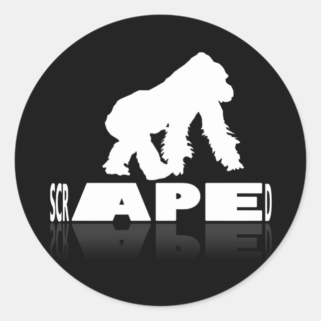 Scraped - APE Sticker (Front)