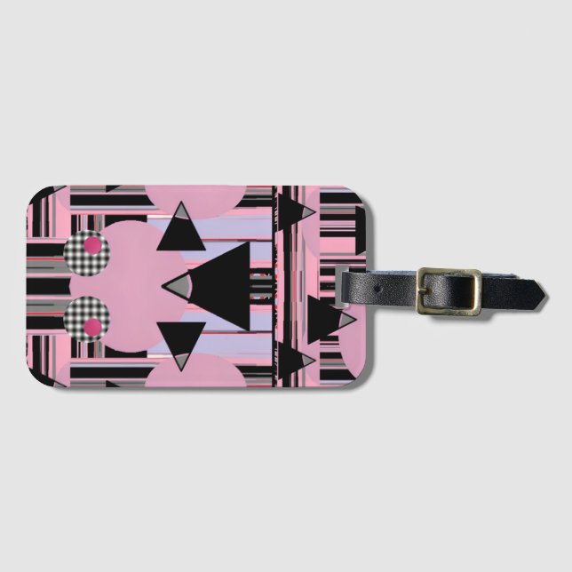 Scrapple Slopedough Luggage Tag (Front Horizontal)