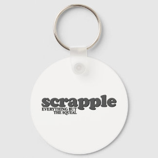 Scrapple Squeal Key Ring