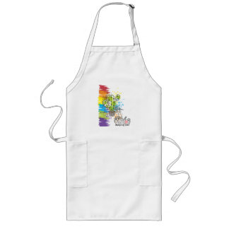Scraps of Love Colourful Cactus Long Apron
