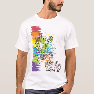 Scraps of Love Colourful Cactus T-Shirt