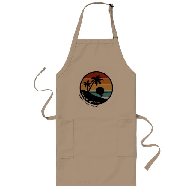 Scraps of Love Tropical Retreat Long Apron (Front)