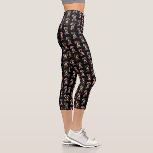 Scratch A Dog And You Will Find A Permanent Job Capri Leggings