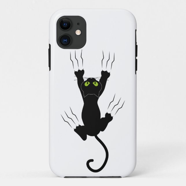Scratch Cat Case-Mate iPhone Case (Back)
