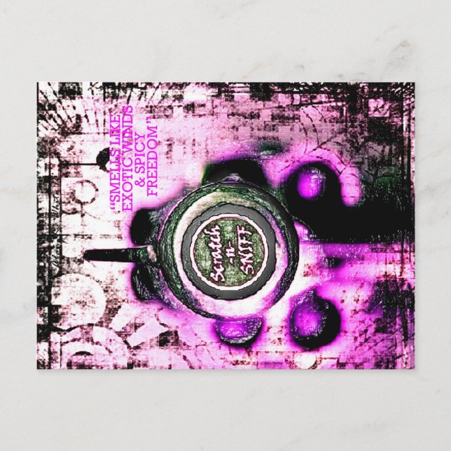 Scratch & Sniff... Postcard (Front)