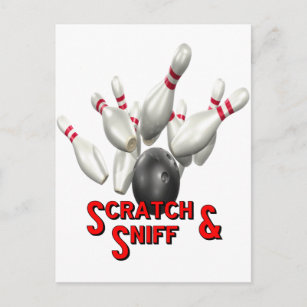 Scratch & Sniff Postcard