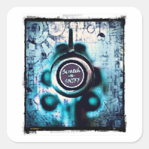 Scratch & Sniff Square Sticker