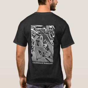 "Scratchboard Boneyard" T-Shirt