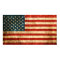 Scratched and Worn Vintage American Flag