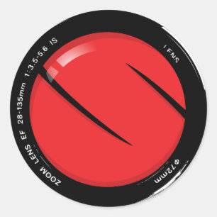 Scratched Lens Stickers